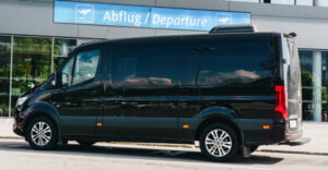 Mercedes Sprinter für einen privaten Gruppentransfer nach Ischgl