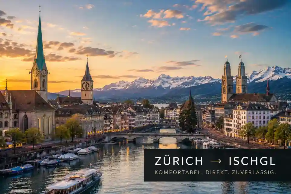 Airport Taxi nach Zürick in der Schweiz