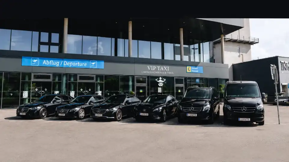Mercedes Flotte für Business Personentransfer nach Ischgl