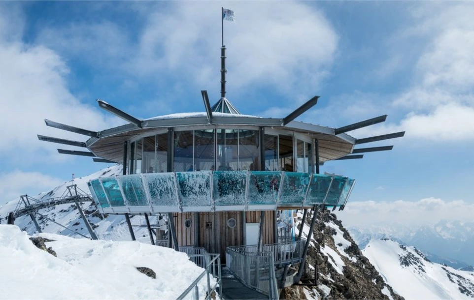 Gletsjer Hochgurgl in het Ötztal
